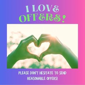 Please don't hesitate to send an offer of you are digging something from my shop